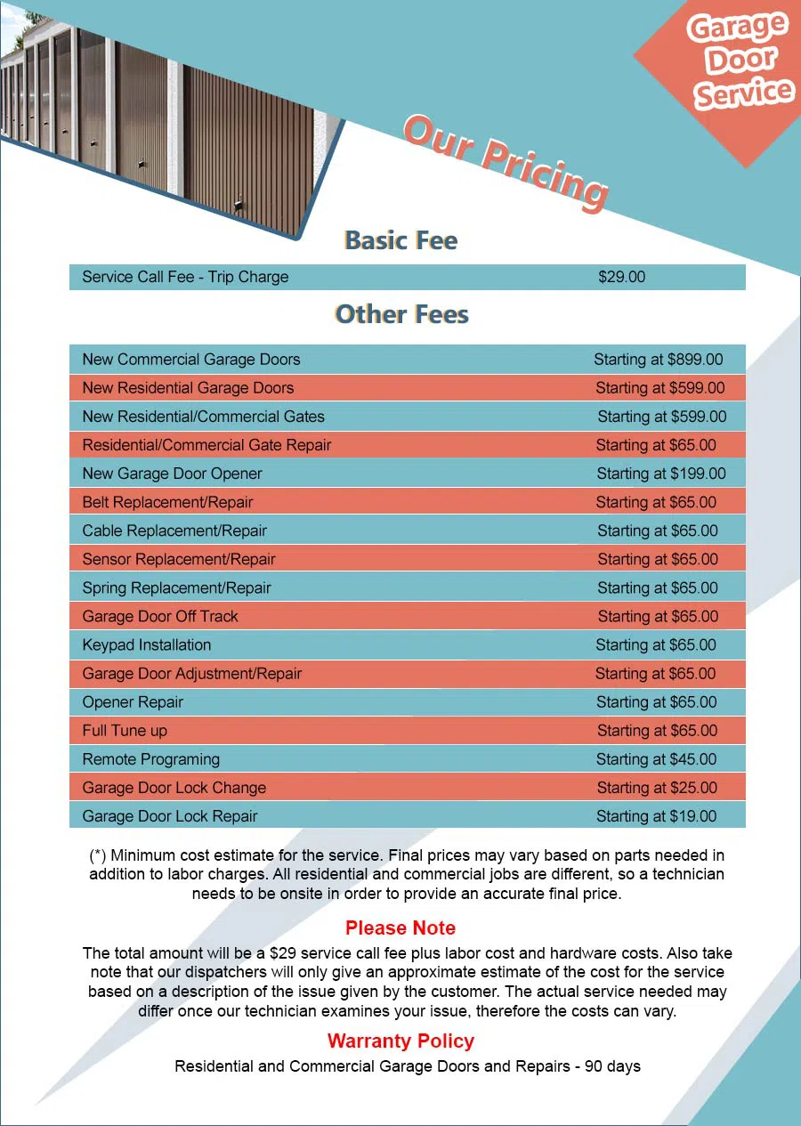 Golden Garage Door Service Coconut Grove, FL 786-288-0809